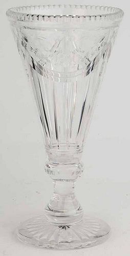 Glass Trumpet Vase
