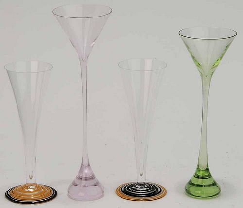 Four Drinking Vessels by Carlo Moretti
