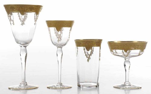 Group of Forty Five Wine Glasses