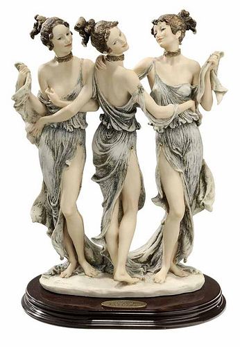 Giuseppe Armani Porcelain Figure Group