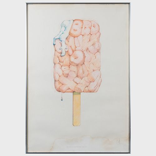 Claes Oldenburg (1929-2022): Alphabet in the Form of an Ice Cream Bar