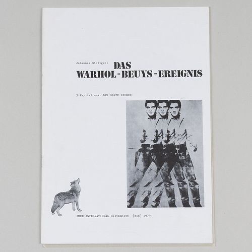 Joseph Beuys (1921-1986): Das Warhol - Beuys Ereignis