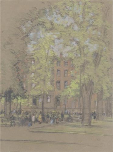 Joseph Pennell, (American, 1857-1926), Washington Square, New York