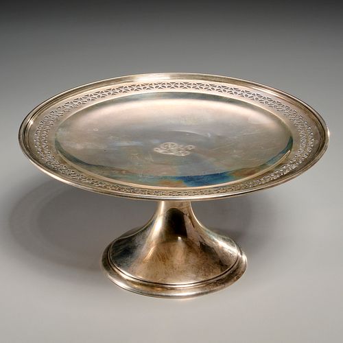 Tiffany & Co. sterling silver cake stand