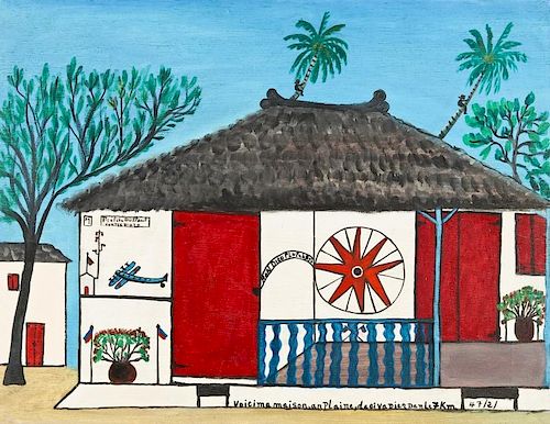 Préfète Duffaut (Haitian/Jacmel, 1923-2012) Voici Ma Maison...