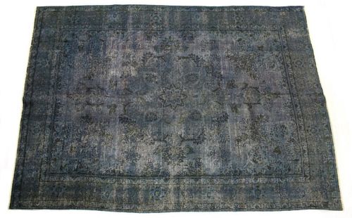 Persian Tabriz Hand Knotted Woven Wool Area Rug