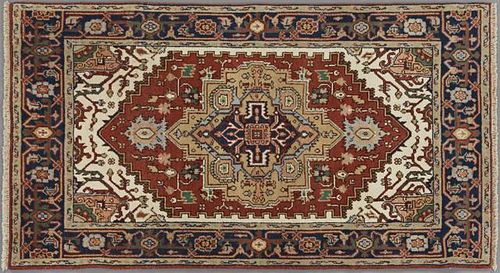 Agra Serapi Carpet, 4' x 6' 3