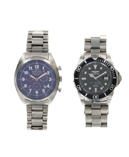 Invicta Pro Diver & Swiss Chrongraph Watches (2)