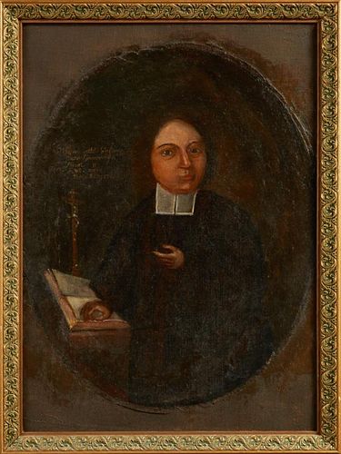 Continental School, "Portrait of a Cleric," early