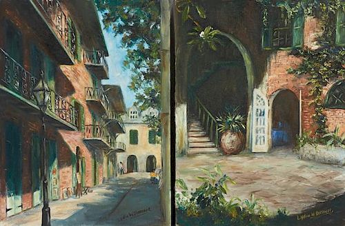Lydia Diemont, "Pirate's Alley" and "Brulatour Cou