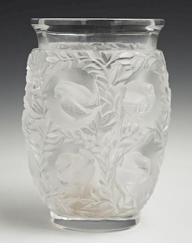 R. Lalique, "Bagatelle Vase," 20th c., #12219, the