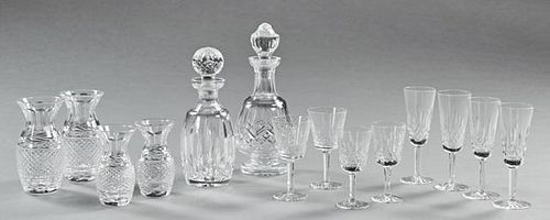 Group of Fourteen Pieces of Waterford Crystal, 20t