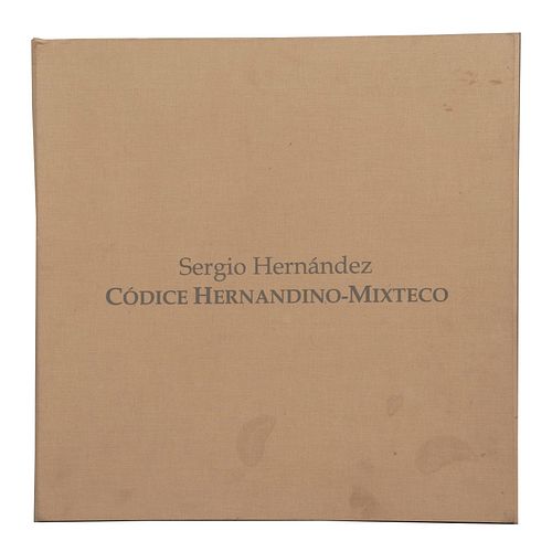 SERGIO HERNÁNDEZ, Códice Hernandino - Mixteco, Firmadas, Serigrafías P. T. I / V, 38.5 x 38.5 cm papel de cada una, Piezas: 10