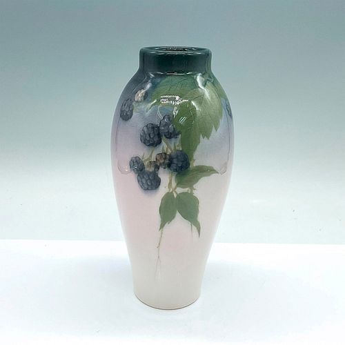 Rookwood Pottery by Lenore Asbury Vase, Blackberry