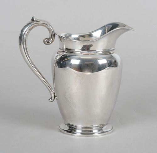 A Sterling Silver Water Pitcher by F.B. Rogers