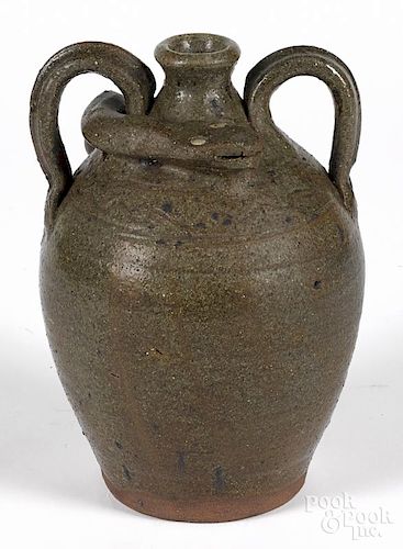 B. B. Craig, stoneware snake jug, 11 1/2'' h.