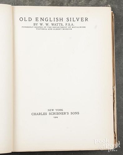 E. Alfred West The Old Silver of American Churches, Letchworth, England: Arden Press, 1913