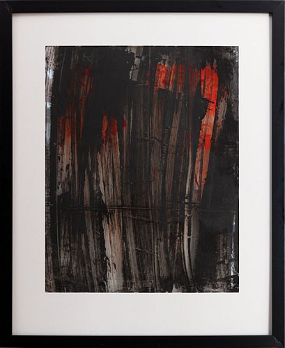 CY TWOMBLY, Untitled, India ink & Gouache on mylar film