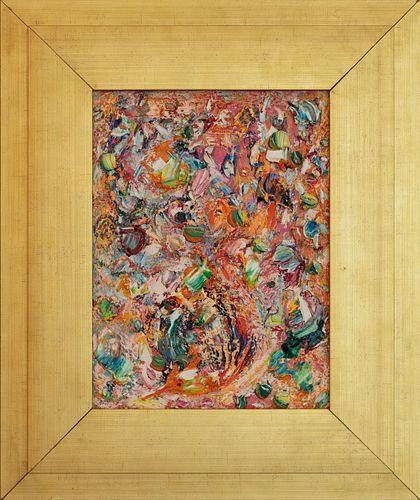 LLEWELLYN XAVIER, Abstract, oil on canvas