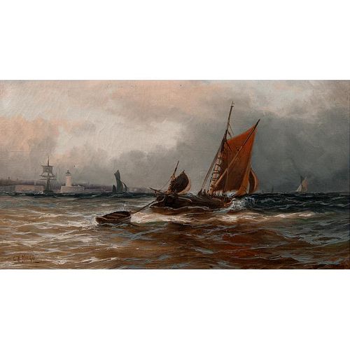 Edwin Henry Eugene Fletcher (British, 1851-1945) Oil on Canvas