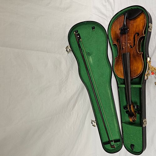 John Juzek Violin with Bow in Case