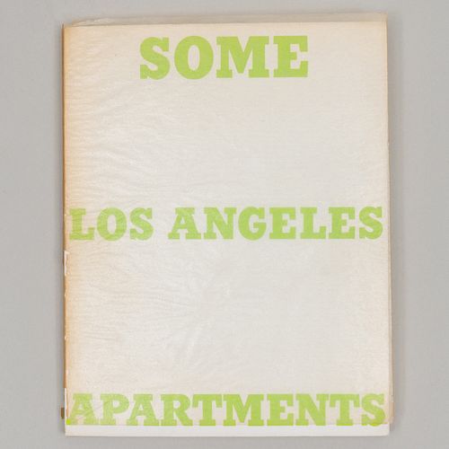 Ed Ruscha (b. 1937): Some Los Angeles Apartments