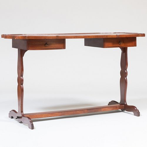 Large Directoire Style Stained Fruitwood Vide Poche