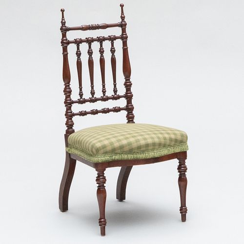 Victorian Mahogany Child's Chair