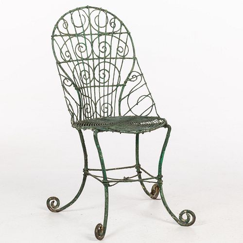 Wirework Side Chair, 19th C