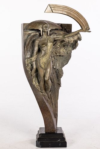 Richard MacDonald (b. 1946) Regina Luminaire, Bronze
