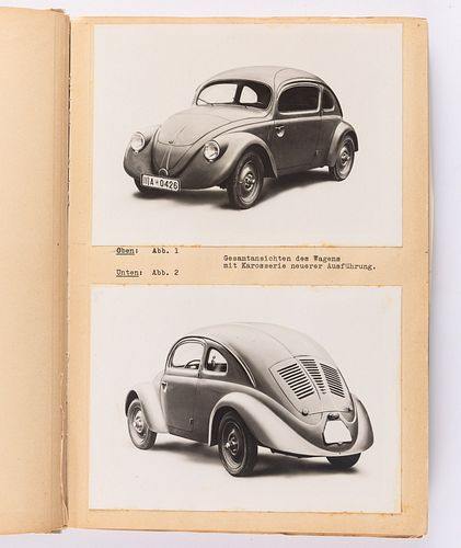 Rare Original Volkswagen Test Drive Manuscript, 1937