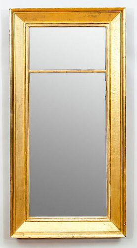 CLASSICAL GILTWOOD TWO-PART PIER MIRROR