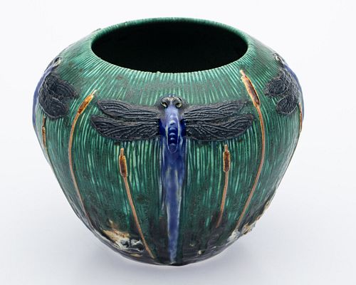 Tim Eberhardt, Pottery Dragonfly Vase