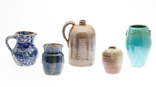 5 Miscellaneous Pottery Articles