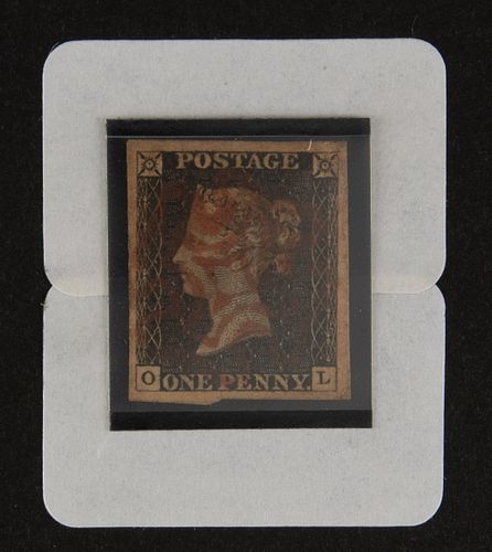 Penny Black Stamp and Three Others