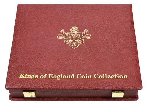 1980 Kings of England Coin Collection, Gold and Silver 