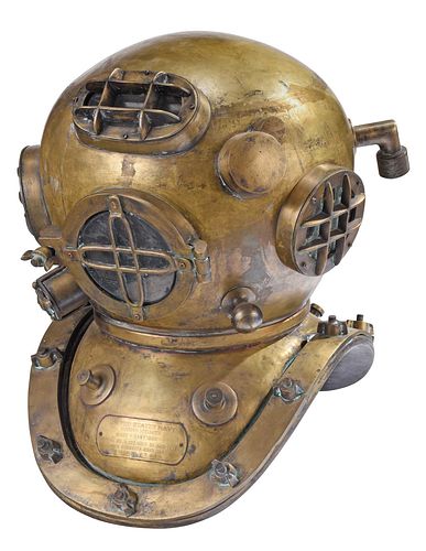 Reproduction Brass Diving Helmet