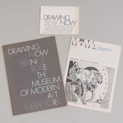 Bernice Rose (1935-2023): Drawing Now, The Museum of Modern Art: 1976