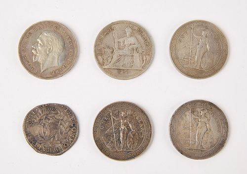 Six Silver Coins of Great Britain