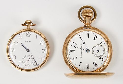 Two American 14K Pocket Watches