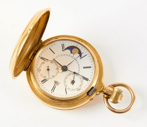 18K Chronometer Watch by M.B. Haas