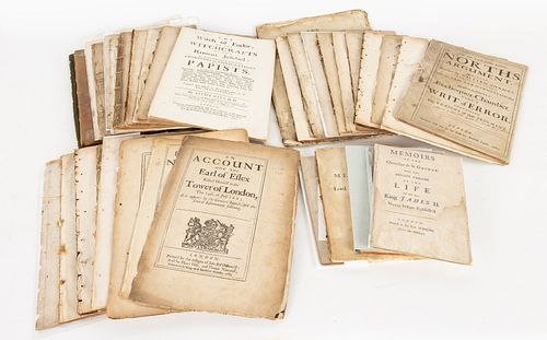 36 Miscellaneous Tracks and Trials, Mostly 17th C