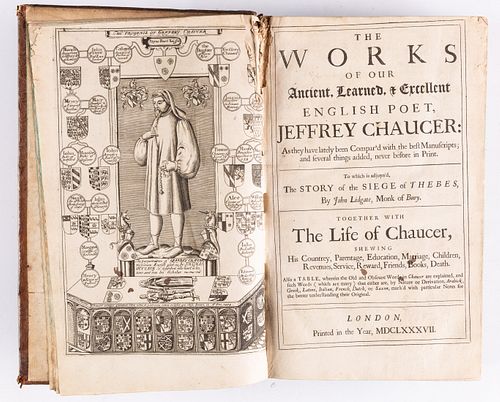 Chaucer, Geoffrey, THE WORKS, 1687