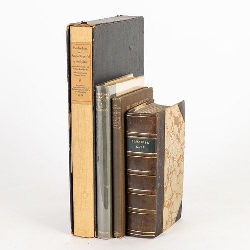 Milton, 3 PARADISE LOST and REGAINED & Related Folio