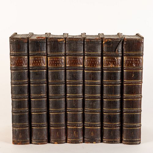 Thurloe, John, STATE PAPERS, 1742, 7 Vols.