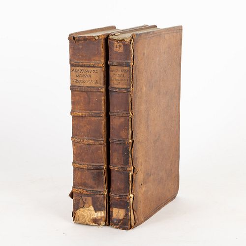 Aquinas, St. Thomas, SUMMA THEOLOGICA, 1631, 2 Vols.