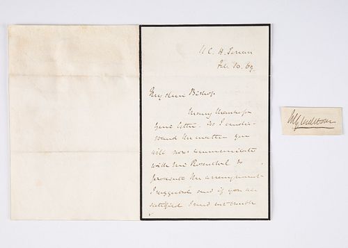 (Brit PMs) William Ewart Gladstone (1809-1898) 2 Pcs