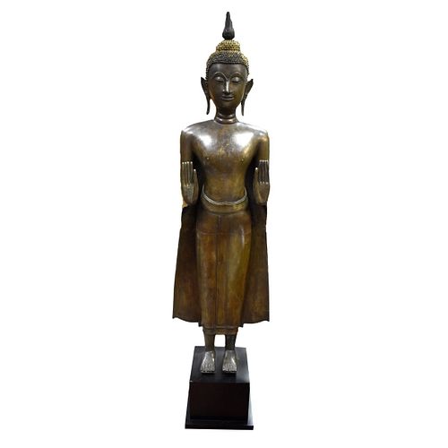 Life Size Thai Bronze Sculpture