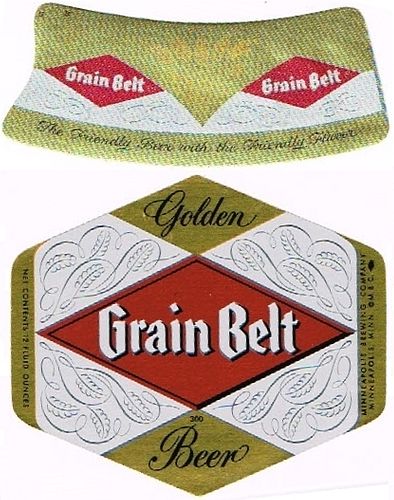 1957 Grain Belt Beer 12oz Minneapolis Minnesota