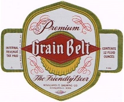 1948 Grain Belt Beer 12oz CS91-24 Minneapolis Minnesota